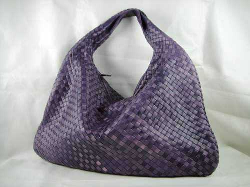 Bottega Veneta Nappa Hobo Lambskin Bag 5091 double purple